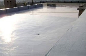 Мастикових гідроізоляція або наливна покрівля - полімерна мембрана, що укладається на поверхню даху